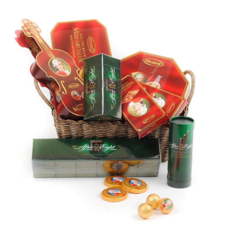 Mozart After Eight Chocolate Gift Basket