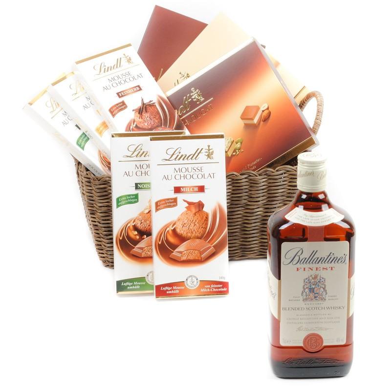 Ballantines & Chocolate Gift Basket
