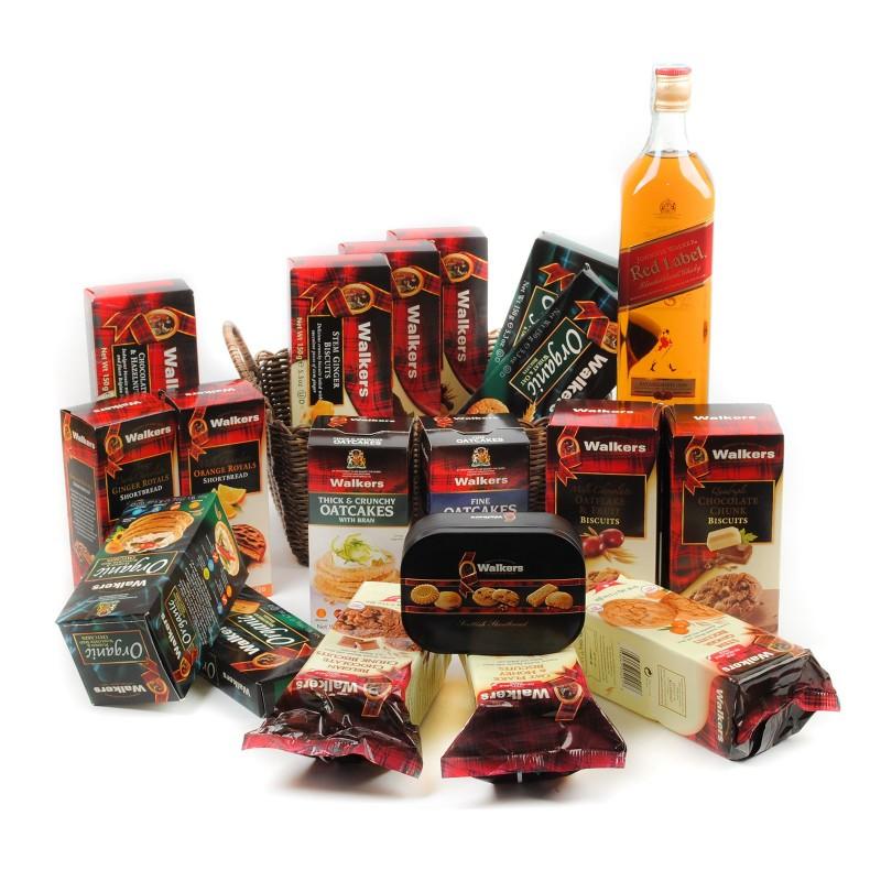 Walkers & Whisky Gift Basket