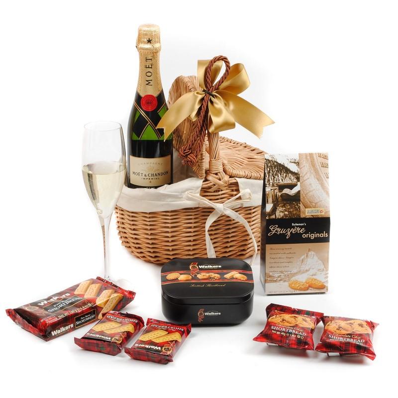 Champagne & Savoury Gift Basket