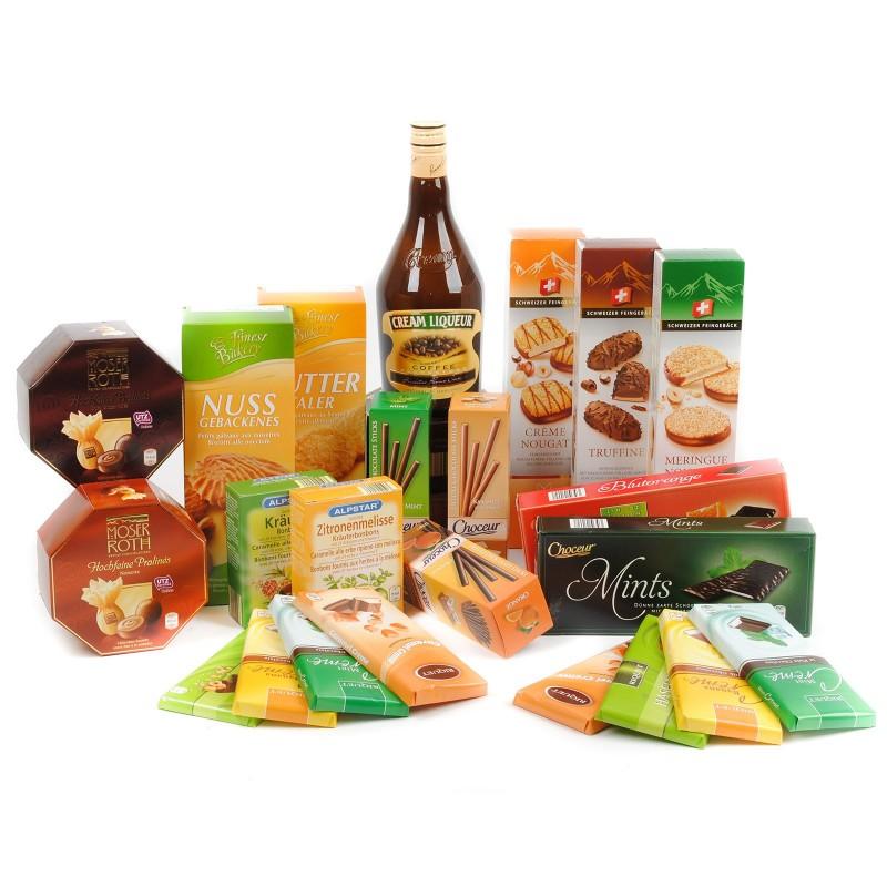 Coffee Liquer, Biscuits & Chocolates