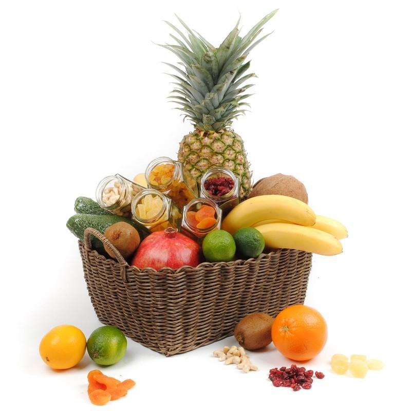 Seasonal Exotic & Dried Fruit Basket