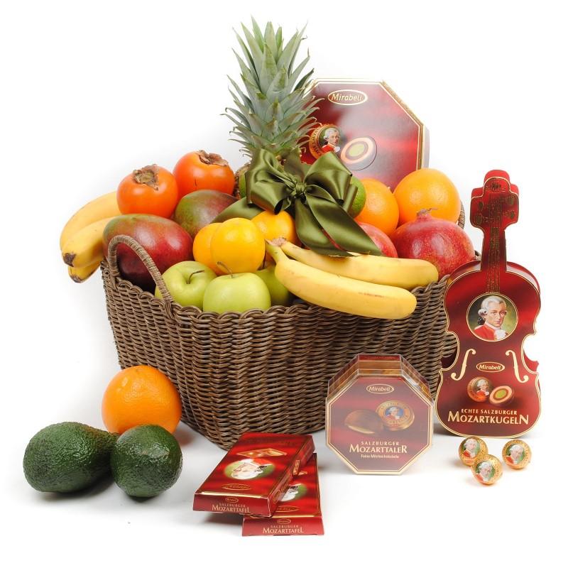 Mixed Fruit Basket & Mozart