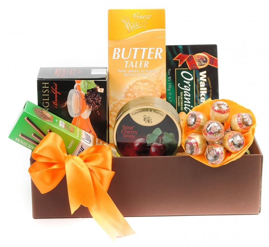 Gourmet & Sweet Bouquet Gift Box