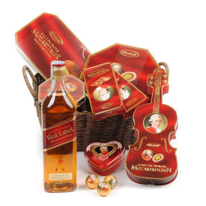 Red Label & Mozart Gift Basket