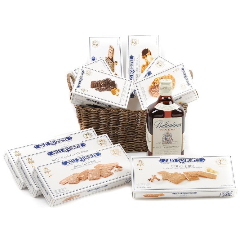 Biscuits & Ballantine's Gift Basket