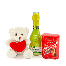 Green J.P Lind Chocolate Teddy Bear
